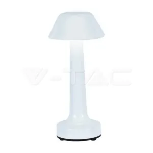 V-TAC VT-10568 2W LED Настолна Лампа (D100*230) 3 в 1 Черно Тяло
