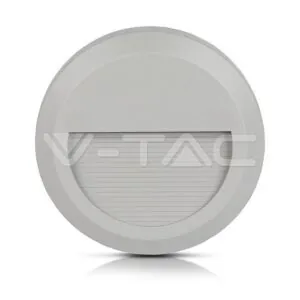 V-TAC VT-1320 2W LED   за Стъпала Бяло Тяло Квадрат Неутрално Бяла Светлина