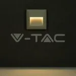 V-TAC VT-1320 2W LED   за Стъпала Бяло Тяло Квадрат Неутрално Бяла Светлина