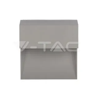 V-TAC VT-1401 3W LED   за Стъпала Сиво Тяло Квадрат Неутрално Бяла Светлина