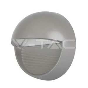 V-TAC VT-1408 3W LED   за Стъпала Бяло Тяло Кръг Топло Бяла Светлина