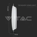 V-TAC VT-76011 65W LED Плафон Дистанционно 3 в 1 Димиращ Кръг
