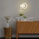 V-TAC VT-14983 LED Осветител 14W Хотел Аплик Бял 3000K