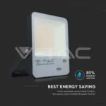 V-TAC VT-20177 100W LED Прожектор Със Светлинен Сензор SAMSUNG Чип Черно Тяло 6500K 100 lm/W