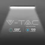 V-TAC VT-20205 LED Влагозащитено Тяло M-Серия 1200мм 36W 4000K Прозрачно 120lm/W