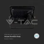 V-TAC VT-20256 10W LED Прожектор PIR Сензор SAMSUNG Чип Черно Тяло 3000K