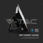 V-TAC VT-20315 50W LED Прожектор SAMSUNG Чип Черно Тяло 6400K