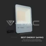 V-TAC VT-20452 50W LED Прожектор G8 Черно Тяло 6400K 185 lm/W