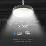 V-TAC VT-20480 LED Камбана SAMSUNG Чип LIFUD Драйвер 100W 140LM/WATT 4000K