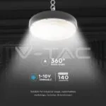 V-TAC VT-20480 LED Камбана SAMSUNG Чип LIFUD Драйвер 100W 140LM/WATT 4000K