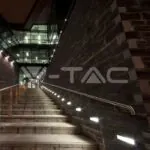 V-TAC VT-211328 3W LED   за Стъпала Черно Тяло 4000К