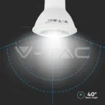 V-TAC VT-21147 LED Крушка SAMSUNG ЧИП 5.8W E27 PAR20 3000K
