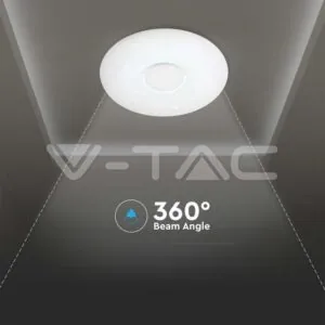 V-TAC VT-2114911 30W 60W30W LED Дизайнерски Плафон Дистанционно Димиращ Шайба Ф400