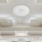 V-TAC VT-2114941 20W-40W-20W LED Дизайнерски Плафон Дистанционно 3в1 Шайба Ф350