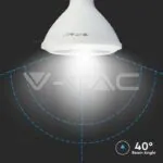 V-TAC VT-21150 LED Крушка SAMSUNG ЧИП 12.8W E27 PAR38 3000K