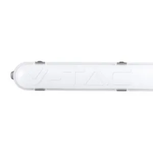 V-TAC VT-2120214 LED Влагозащитено Тяло M-Серия 1200мм 36W 6500K Мат Стоманен Клип 120 lm/W