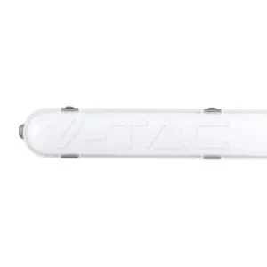 V-TAC VT-2120216 LED Влагозащитено Тяло M-Серия 1200мм 36W 6400K Мат Стоманен Клип 120lm/W