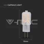 V-TAC VT-21240 LED Крушка SAMSUNG Чип 1.1W G4 3000K