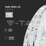 V-TAC VT-212591 LED Лента SMD5050 60/1 24V RGB IP20 5M
