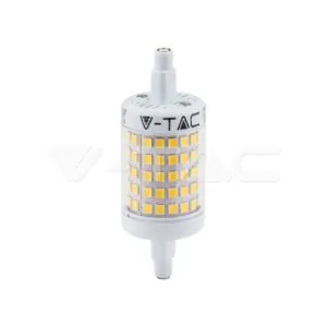 V-TAC VT-7187 LED Крушка 7W Filament E27 G95 Матирано Покритие Топло Бяла Светлина