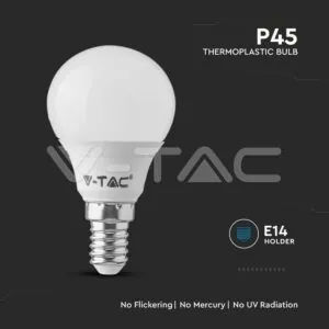 V-TAC VT-212733 LED Крушка 4.5W E14 P45 3000K 6 бр./сет
