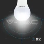 V-TAC VT-212775 LED Крушка 4.8W Е14 P45 А80 Кендъл Димираща С Дистанционно RGB 3000K