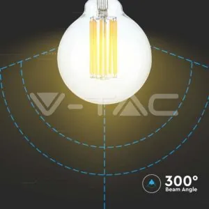 V-TAC VT-212803 LED Крушка 18W Filament E27 G95 3000K 135lm/W