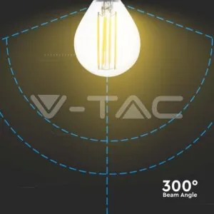V-TAC VT-212847 LED Крушка 6W Filament E14 P45 6000К