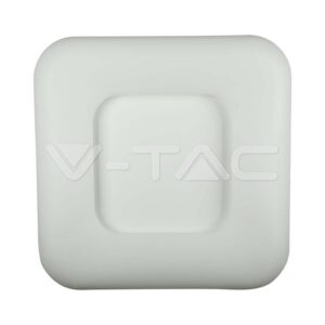 V-TAC VT-213970 26W Пендел/Плафон Квадрат 3 Цветен D:300*300*80 Димиращ Бял