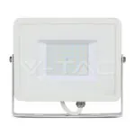 V-TAC VT-21411 50W LED Прожектор SAMSUNG Чип SMD G2 Бяло Тяло 6400К