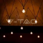 V-TAC VT-214305 LED Крушка 6W Filament E27 G95 3000K