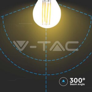 V-TAC VT-214306 LED Крушка 4W Filament E27 G45 3000К