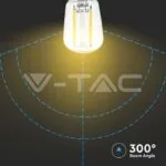 V-TAC VT-214444 LED Крушка 2W Filament E14 ST26 3000K