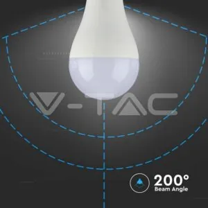 V-TAC VT-214455 LED Крушка 15W E27 A65 Термо Пластик 6500K