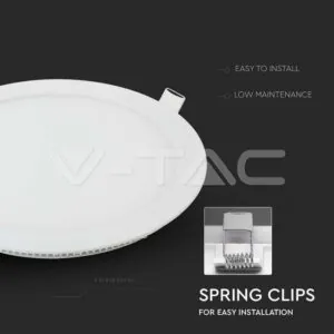 V-TAC VT-214860 18W LED Premium Панел Кръг 3000K