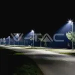 V-TAC VT-215261 LED Улична Лампа SAMSUNG ЧИП - 30W Сиво Тяло 6500K 5 Години Гаранция