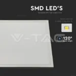 V-TAC VT-216671 LED Панел 40W 600 x 600 mm 4500K Вкл. Драйвер 6 бр./сет