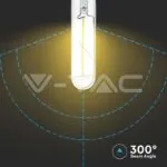 V-TAC VT-217251 LED Крушка 2W Filament E27 T30 3000К