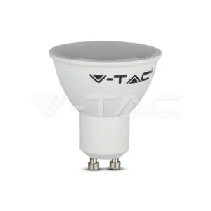V-TAC VT-212741 LED Крушка 4.5W GU10 SMD Пластик 110° 6500K 6 бр./сет