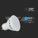 V-TAC VT-217269 LED Крушка 4.5W GU10 SMD Пластик 110° 3000K 3 бр./сет