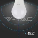 V-TAC VT-217350 LED Крушка 10.5W E27 A60 Термо Пластик 3000K