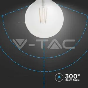 V-TAC VT-217454 LED Крушка 12W Filament E27 G125 4000K