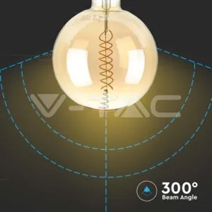 V-TAC VT-217462 LED Крушка 8W Filament G200 Димираща 1800К