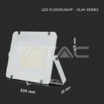 V-TAC VT-21793 300W LED Прожектор SAMSUNG Чип G2 SMD SLIM Бяло Тяло 4000К
