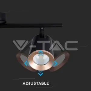 V-TAC VT-218261 18W LED Тройна Спот Лампа 4000К Черна