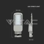 V-TAC VT-21957 LED Улична Лампа SAMSUNG Чип 30W 6400K 135 lm/W
