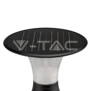 V-TAC VT-23005 15W LED Соларна Наземна Лампа 6000K+4000K Черна