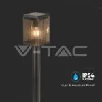 V-TAC VT-23009 2.5W LED Соларна Наземна Лампа Е27 Сензор IP44