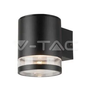 V-TAC VT-23012 1W LED Соларна Стенна Лампа SMD Черно Тяло IP44 3000K
