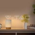 V-TAC VT-23090 3W LED Настолна Лампа 3000K Бежово Тяло